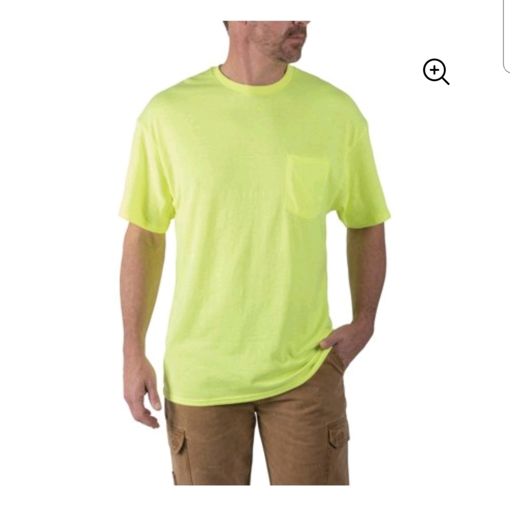 Walls Hi Vis Safety Tee Stay Tucked Length 2X
